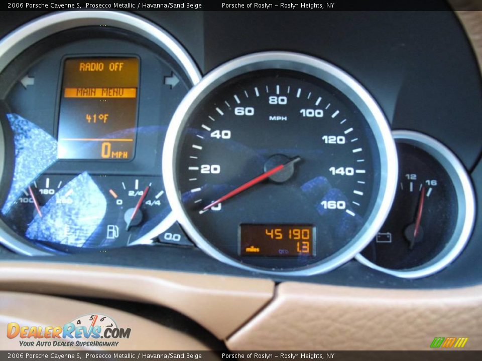 2006 Porsche Cayenne S Prosecco Metallic / Havanna/Sand Beige Photo #21
