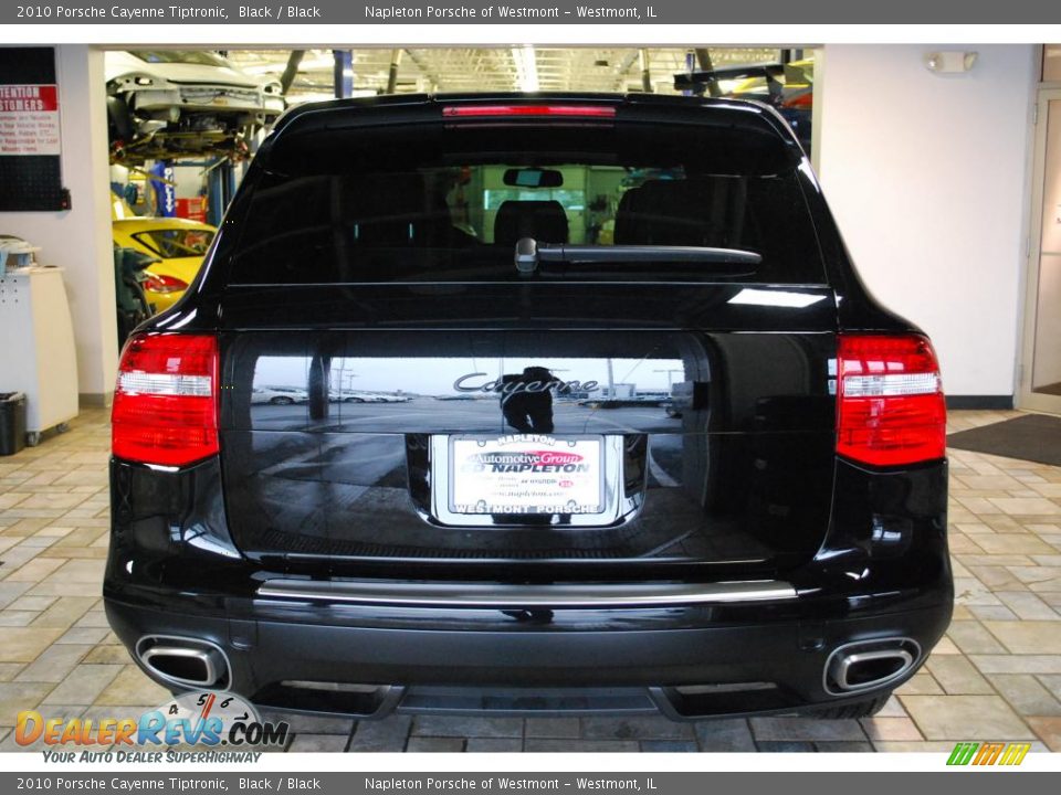 2010 Porsche Cayenne Tiptronic Black / Black Photo #4