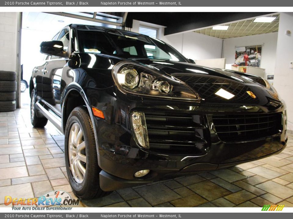 2010 Porsche Cayenne Tiptronic Black / Black Photo #7
