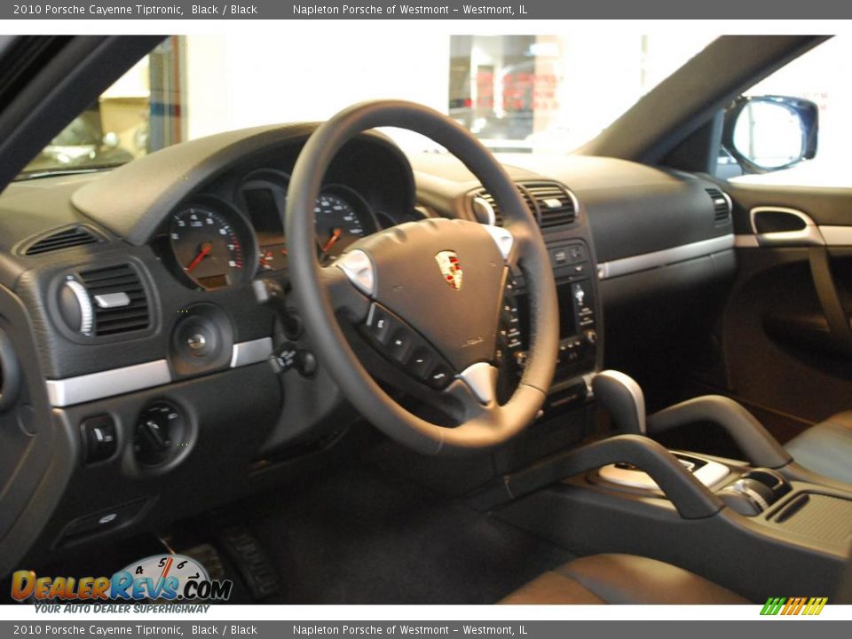 2010 Porsche Cayenne Tiptronic Black / Black Photo #9