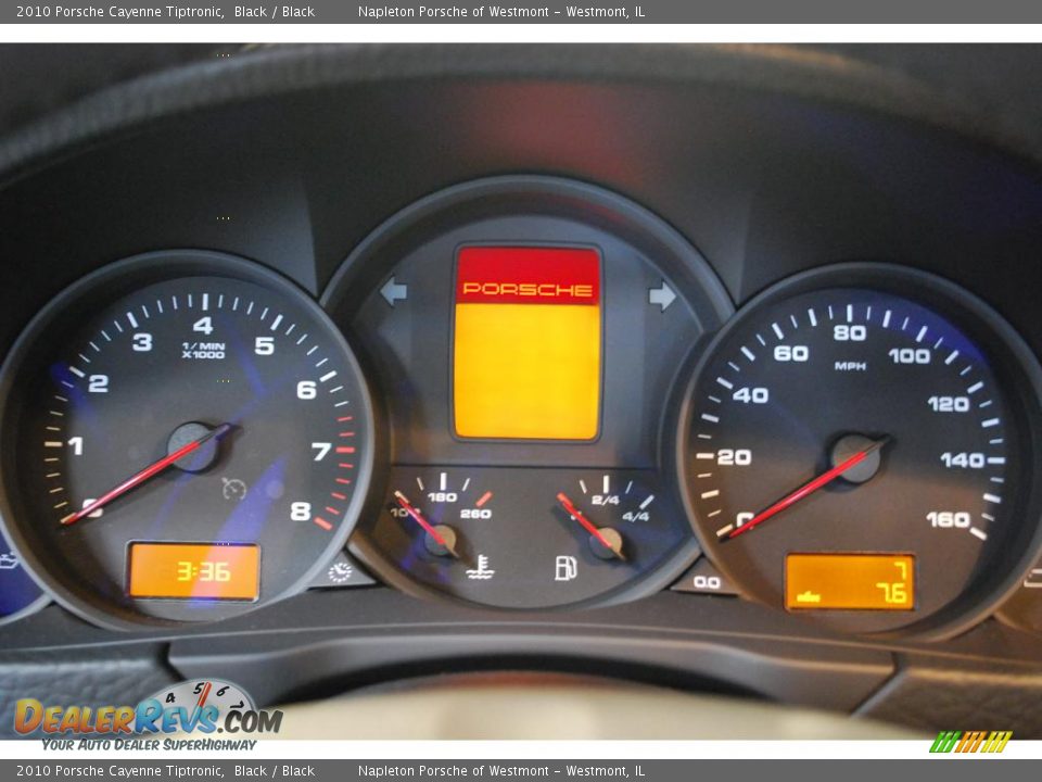 2010 Porsche Cayenne Tiptronic Black / Black Photo #11