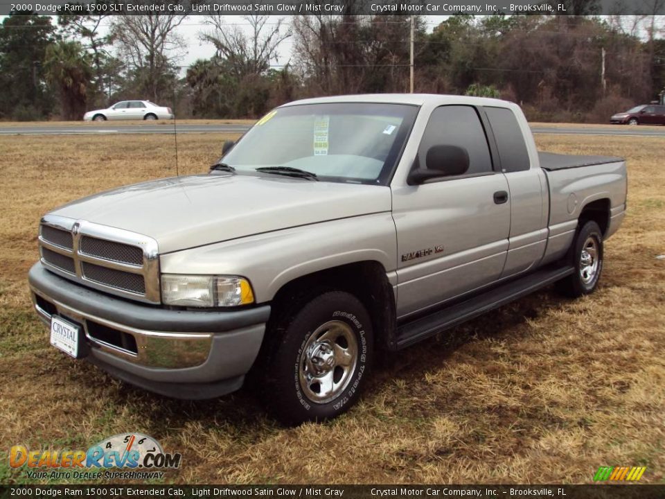 2000 Dodge Ram 1500 SLT Extended Cab Light Driftwood Satin Glow / Mist Gray Photo #1