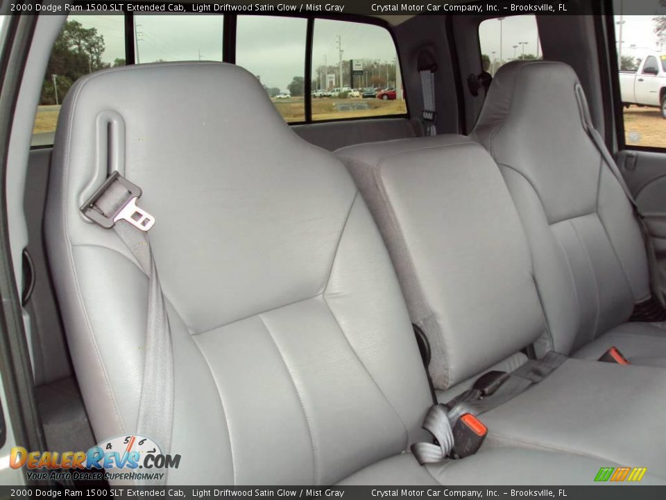2000 Dodge Ram 1500 SLT Extended Cab Light Driftwood Satin Glow / Mist Gray Photo #11