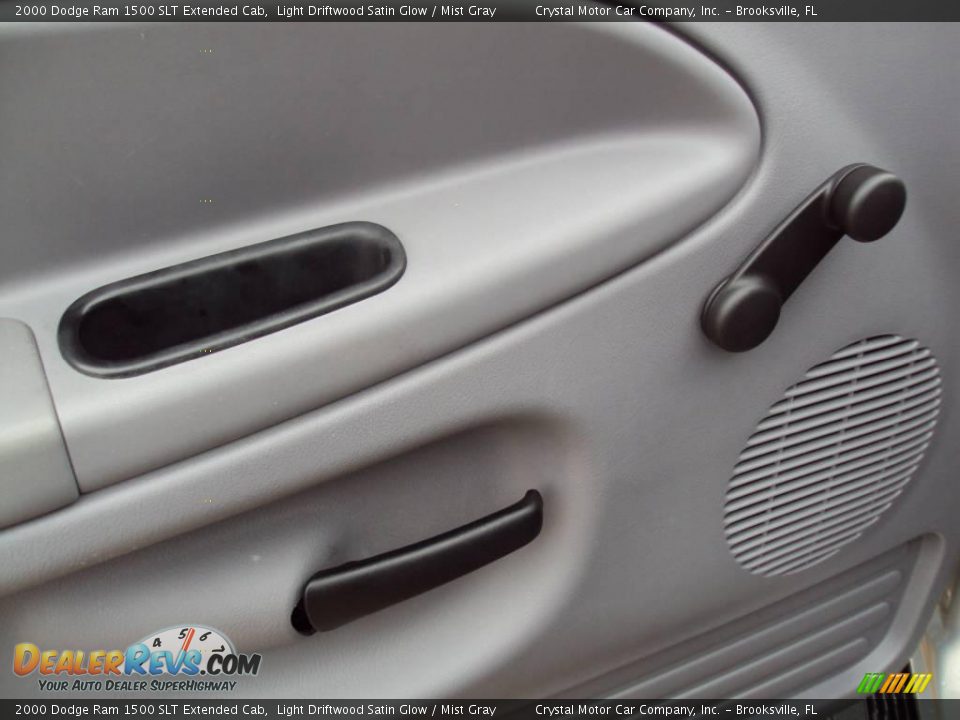 2000 Dodge Ram 1500 SLT Extended Cab Light Driftwood Satin Glow / Mist Gray Photo #16