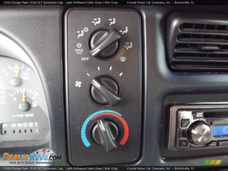 2000 Dodge Ram 1500 SLT Extended Cab Light Driftwood Satin Glow / Mist Gray Photo #19