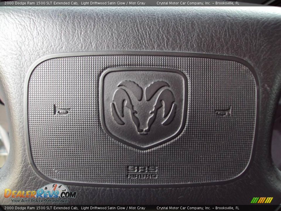 2000 Dodge Ram 1500 SLT Extended Cab Light Driftwood Satin Glow / Mist Gray Photo #20