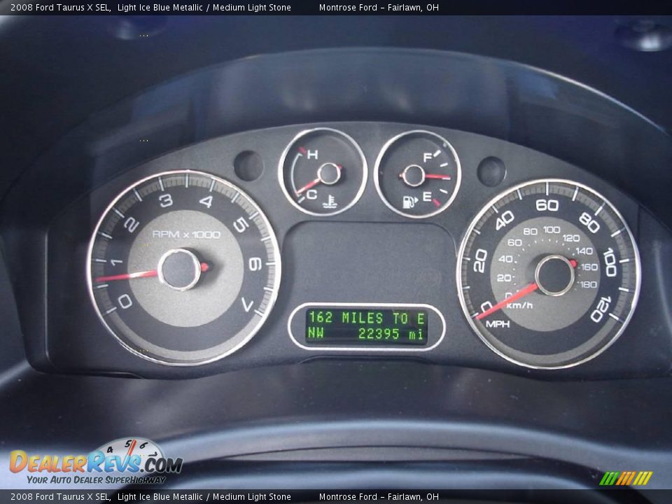 2008 Ford Taurus X SEL Light Ice Blue Metallic / Medium Light Stone Photo #27