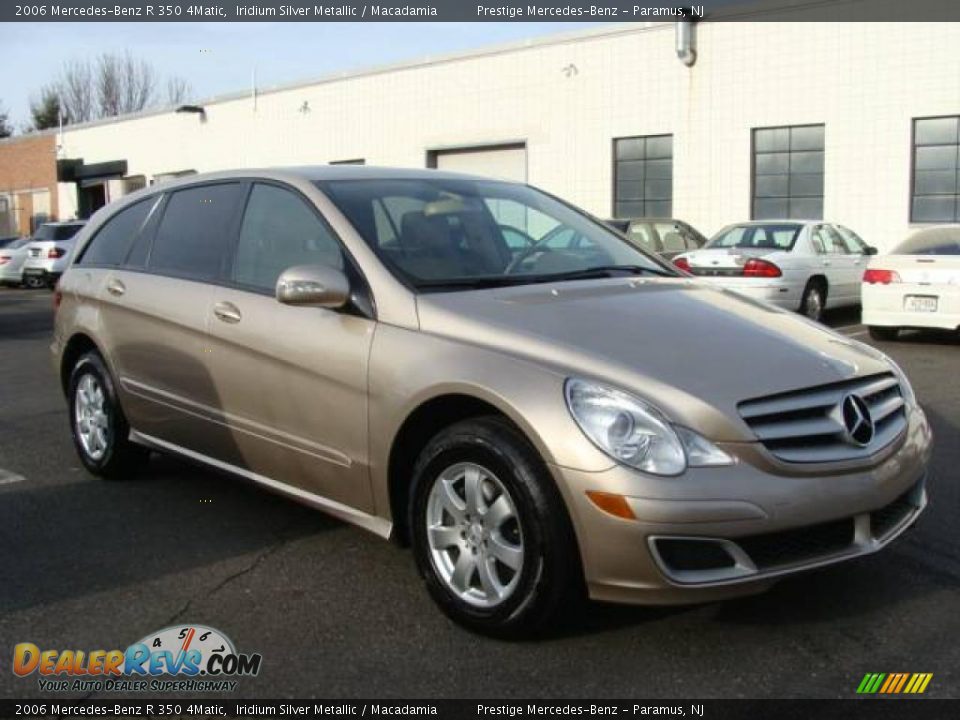 2006 Mercedes-Benz R 350 4Matic Iridium Silver Metallic / Macadamia Photo #3