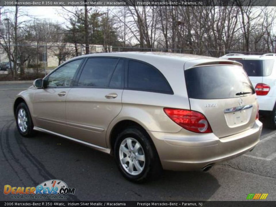 2006 Mercedes-Benz R 350 4Matic Iridium Silver Metallic / Macadamia Photo #6