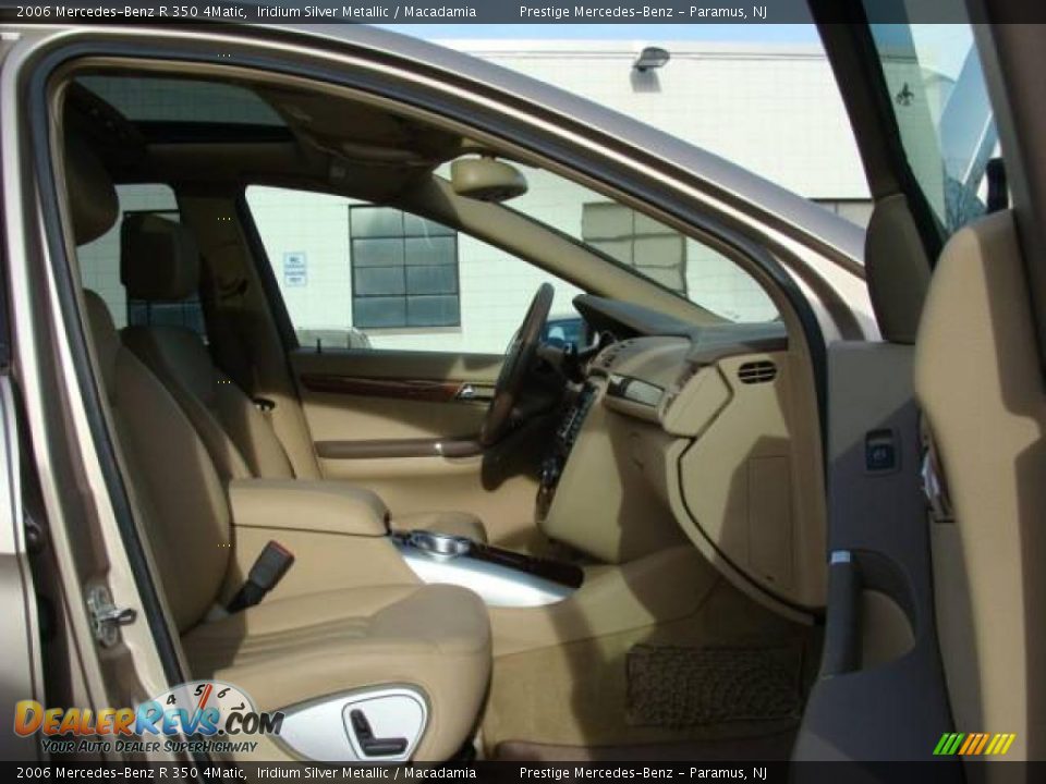 2006 Mercedes-Benz R 350 4Matic Iridium Silver Metallic / Macadamia Photo #9