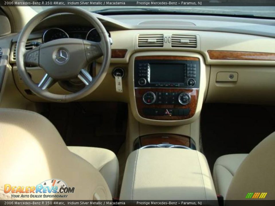 2006 Mercedes-Benz R 350 4Matic Iridium Silver Metallic / Macadamia Photo #10