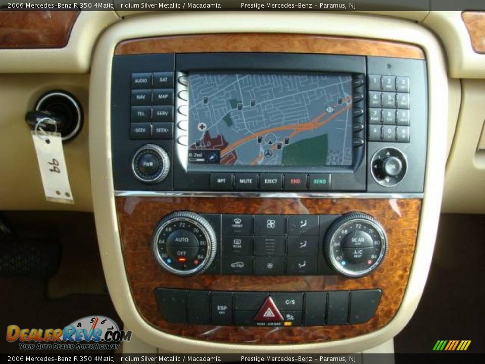 2006 Mercedes-Benz R 350 4Matic Iridium Silver Metallic / Macadamia Photo #12