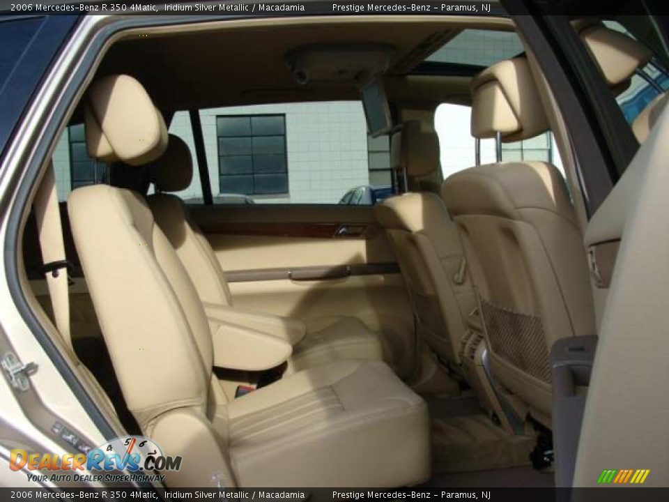 2006 Mercedes-Benz R 350 4Matic Iridium Silver Metallic / Macadamia Photo #13