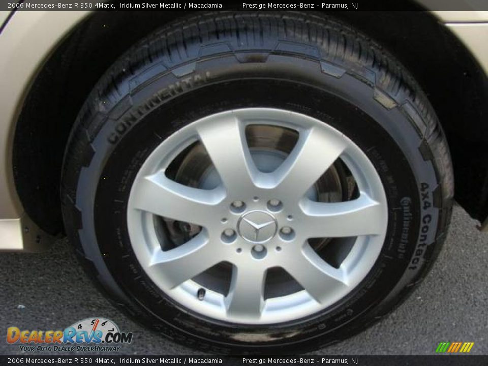 2006 Mercedes-Benz R 350 4Matic Iridium Silver Metallic / Macadamia Photo #15
