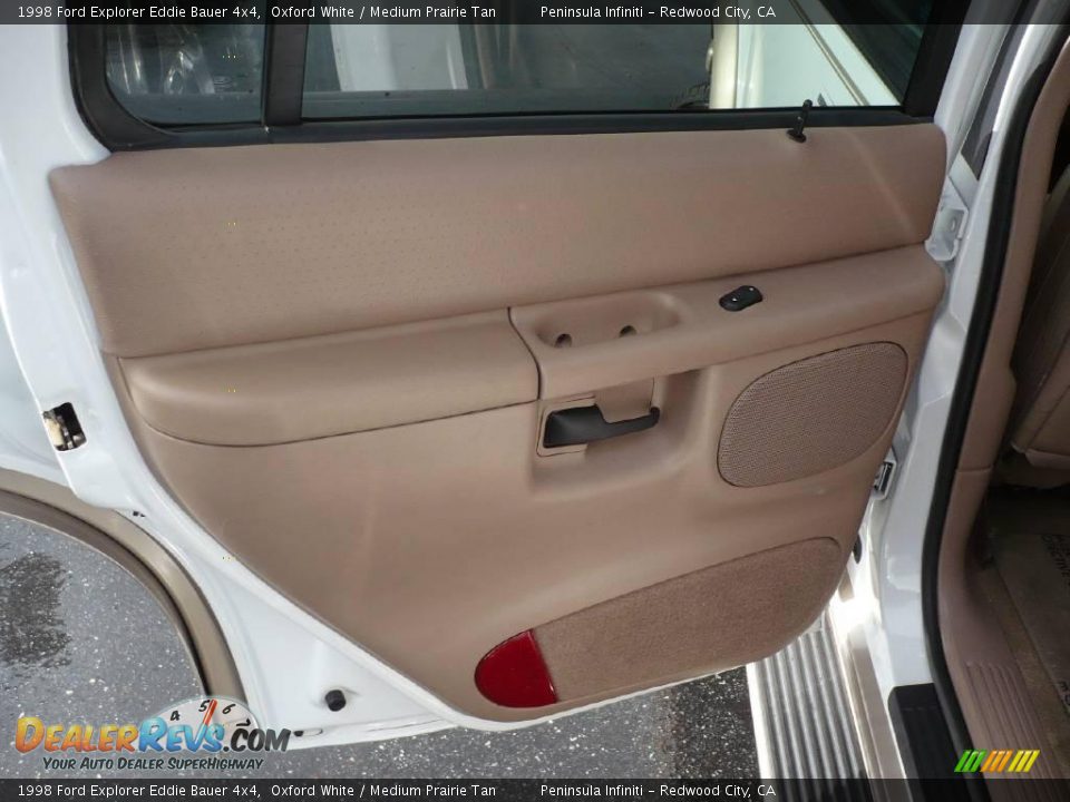 1998 Ford Explorer Eddie Bauer 4x4 Oxford White / Medium Prairie Tan Photo #14