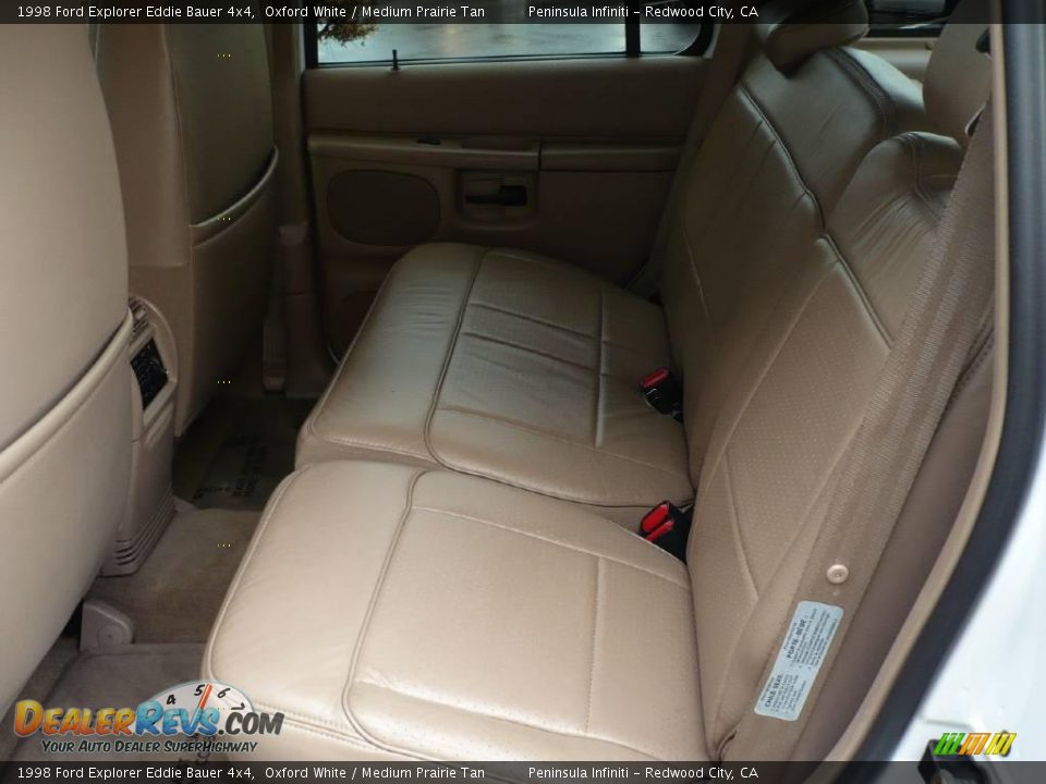 1998 Ford Explorer Eddie Bauer 4x4 Oxford White / Medium Prairie Tan Photo #15