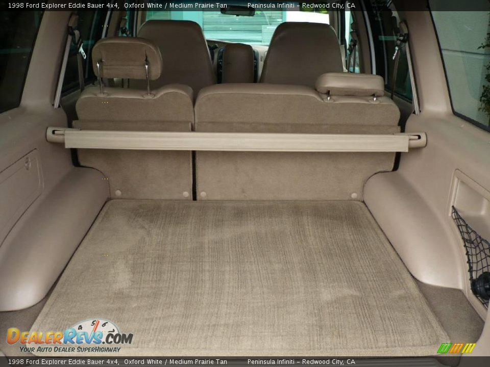 1998 Ford Explorer Eddie Bauer 4x4 Oxford White / Medium Prairie Tan Photo #18