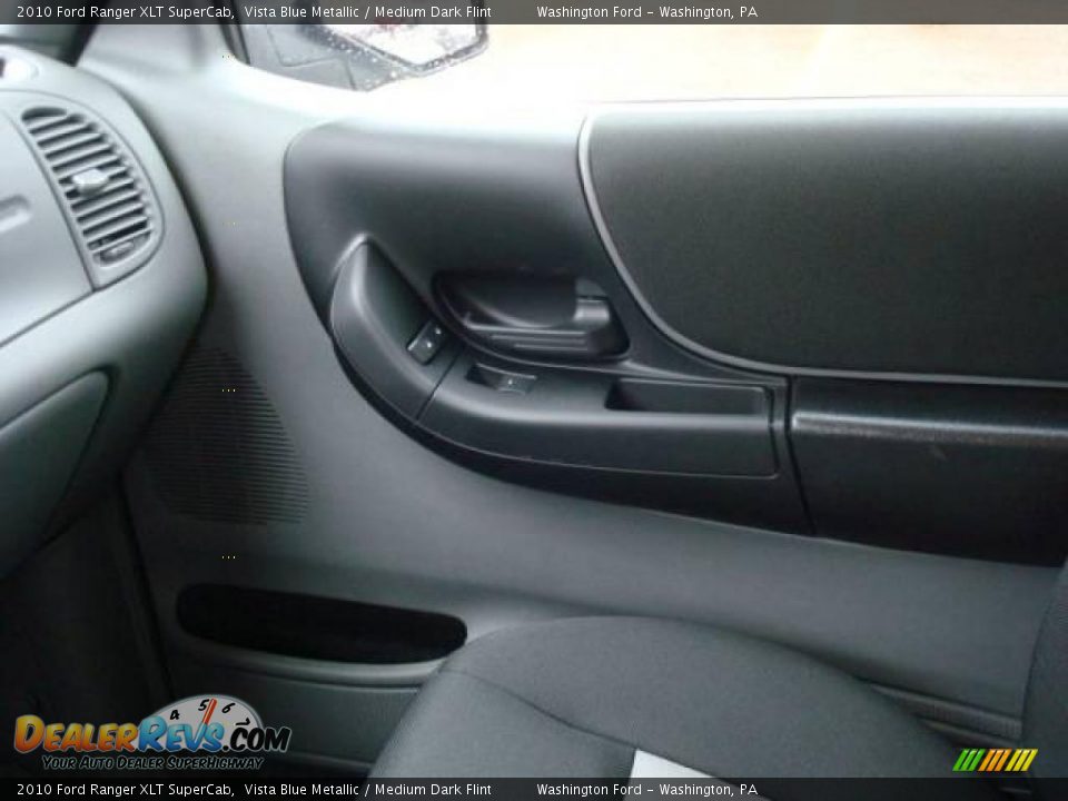2010 Ford Ranger XLT SuperCab Vista Blue Metallic / Medium Dark Flint Photo #16