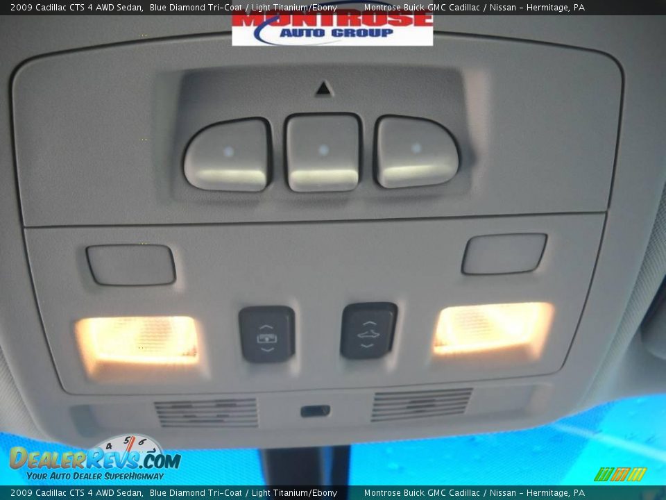 2009 Cadillac CTS 4 AWD Sedan Blue Diamond Tri-Coat / Light Titanium/Ebony Photo #27