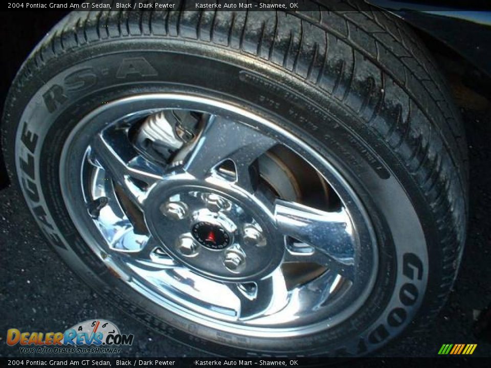2004 Pontiac Grand Am GT Sedan Black / Dark Pewter Photo #5