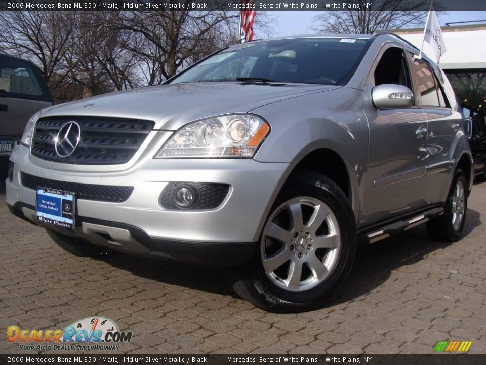 2006 Mercedes-Benz ML 350 4Matic Iridium Silver Metallic / Black Photo #1