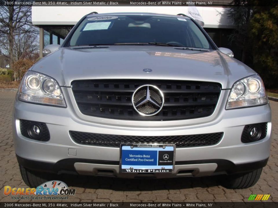 2006 Mercedes-Benz ML 350 4Matic Iridium Silver Metallic / Black Photo #2