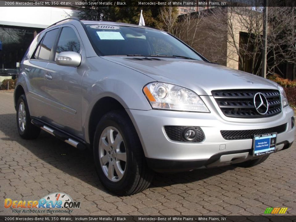 2006 Mercedes-Benz ML 350 4Matic Iridium Silver Metallic / Black Photo #3