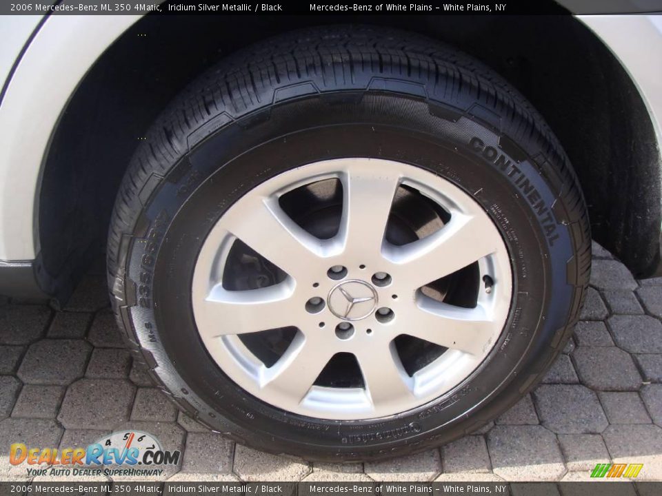 2006 Mercedes-Benz ML 350 4Matic Iridium Silver Metallic / Black Photo #7