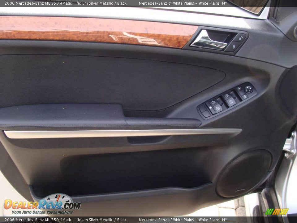 2006 Mercedes-Benz ML 350 4Matic Iridium Silver Metallic / Black Photo #8