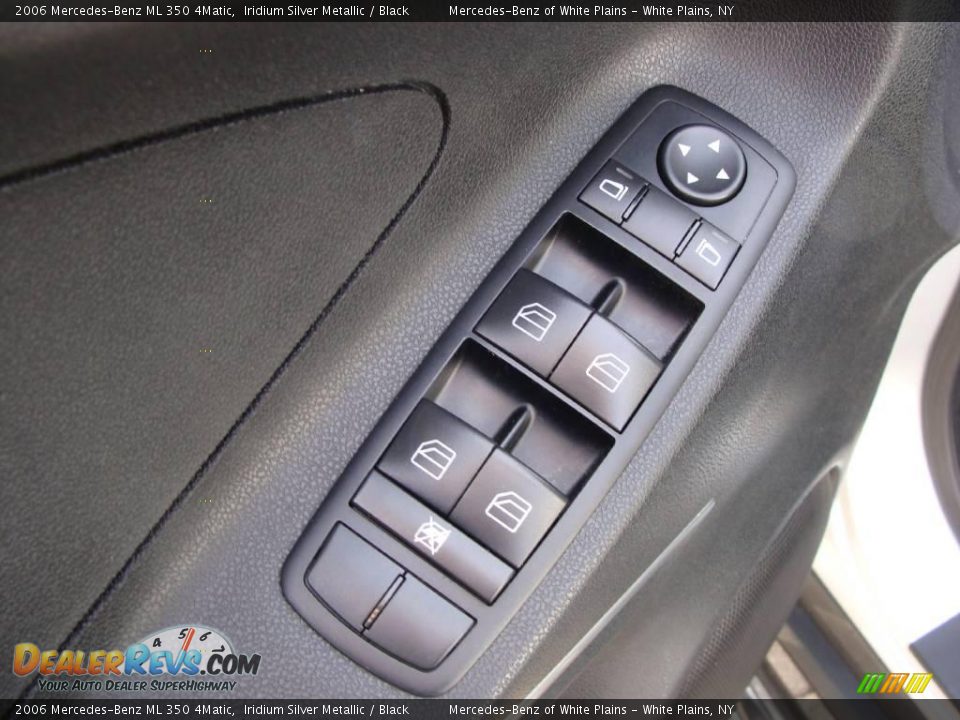 2006 Mercedes-Benz ML 350 4Matic Iridium Silver Metallic / Black Photo #9