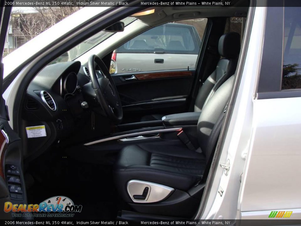 2006 Mercedes-Benz ML 350 4Matic Iridium Silver Metallic / Black Photo #10