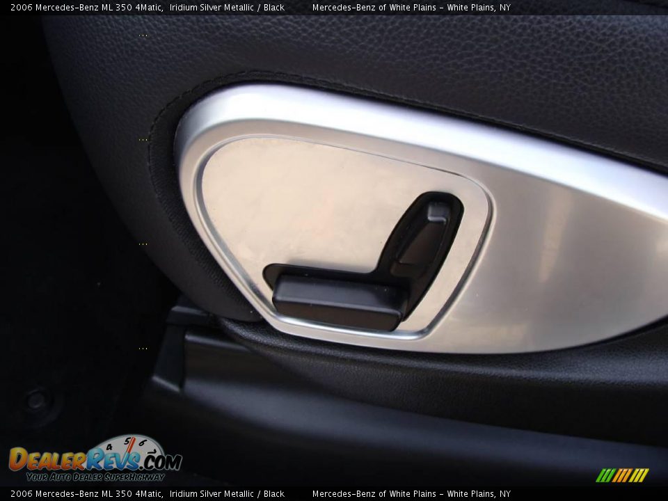 2006 Mercedes-Benz ML 350 4Matic Iridium Silver Metallic / Black Photo #11
