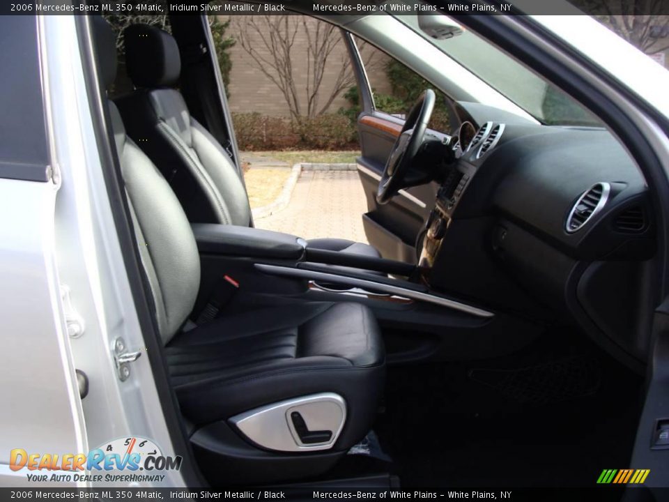 2006 Mercedes-Benz ML 350 4Matic Iridium Silver Metallic / Black Photo #13