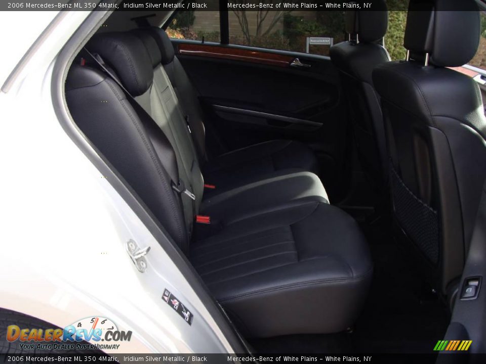 2006 Mercedes-Benz ML 350 4Matic Iridium Silver Metallic / Black Photo #14