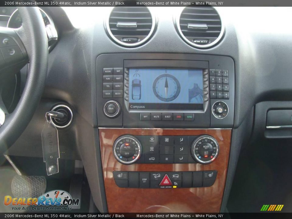 2006 Mercedes-Benz ML 350 4Matic Iridium Silver Metallic / Black Photo #18