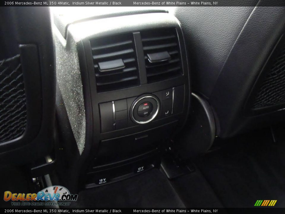 2006 Mercedes-Benz ML 350 4Matic Iridium Silver Metallic / Black Photo #19