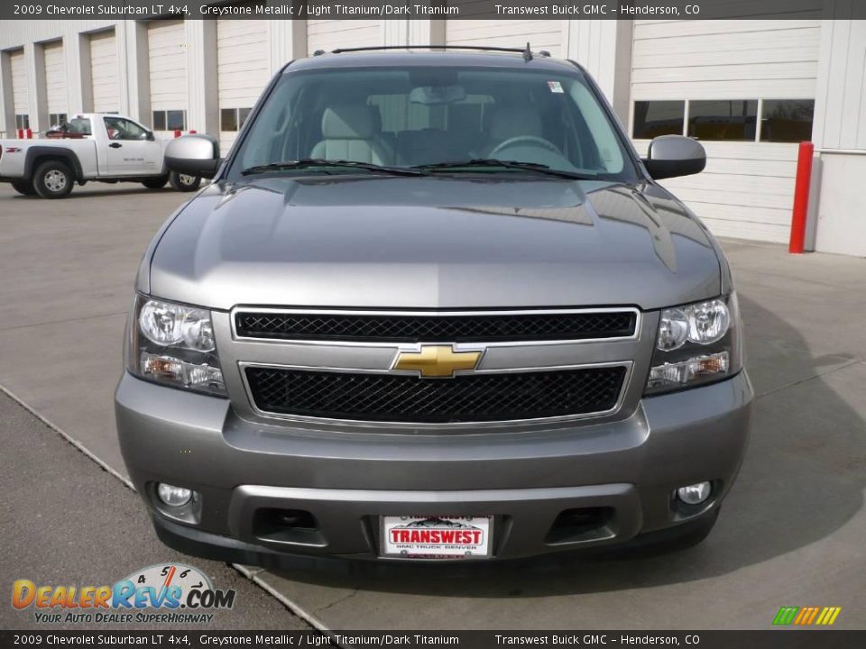2009 Chevrolet Suburban LT 4x4 Greystone Metallic / Light Titanium/Dark Titanium Photo #2