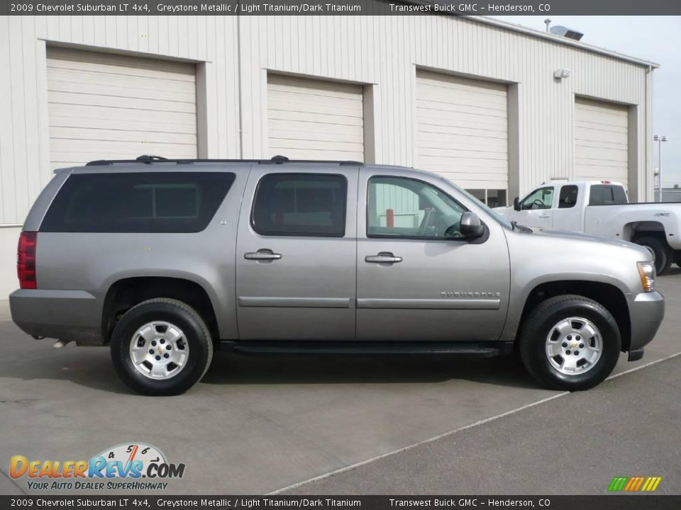 2009 Chevrolet Suburban LT 4x4 Greystone Metallic / Light Titanium/Dark Titanium Photo #6