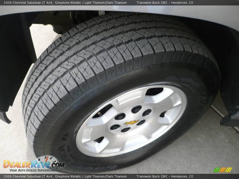 2009 Chevrolet Suburban LT 4x4 Greystone Metallic / Light Titanium/Dark Titanium Photo #7