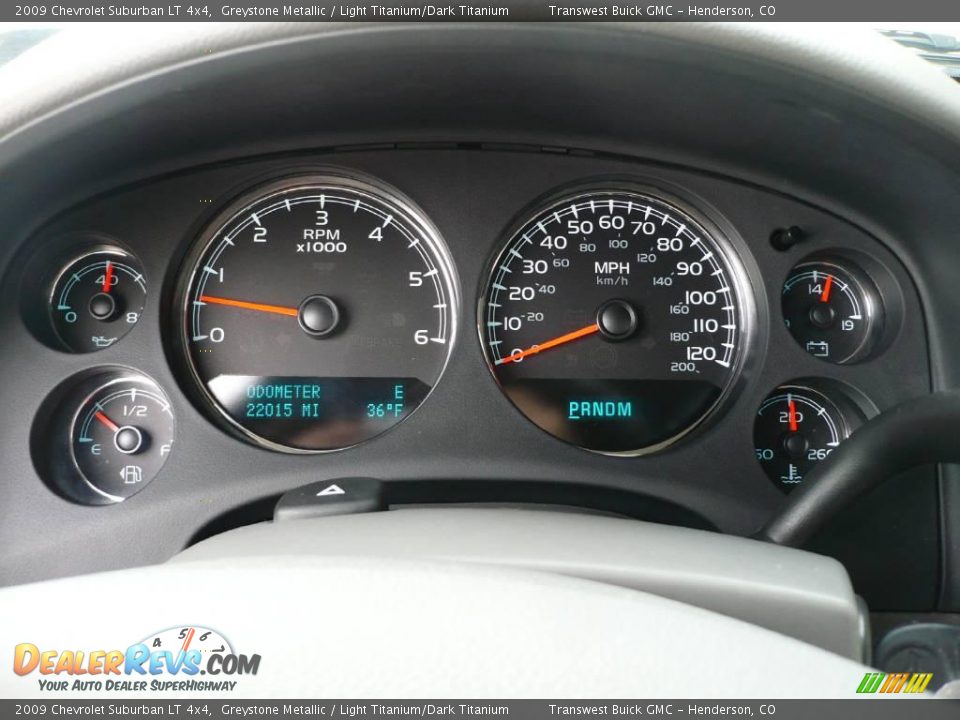 2009 Chevrolet Suburban LT 4x4 Greystone Metallic / Light Titanium/Dark Titanium Photo #21