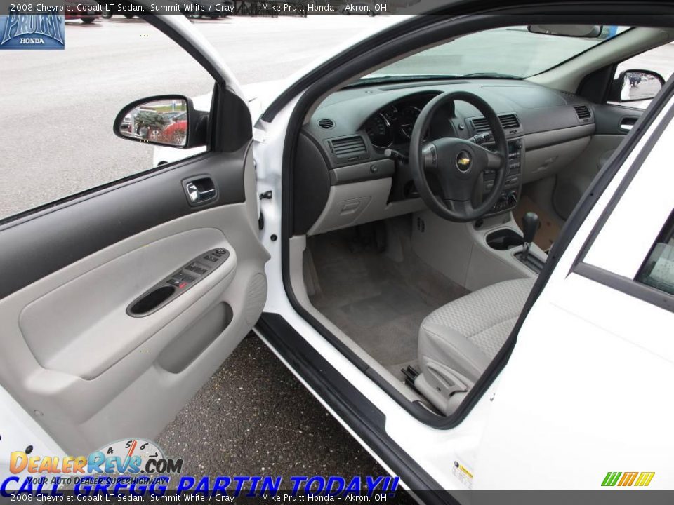 2008 Chevrolet Cobalt LT Sedan Summit White / Gray Photo #10