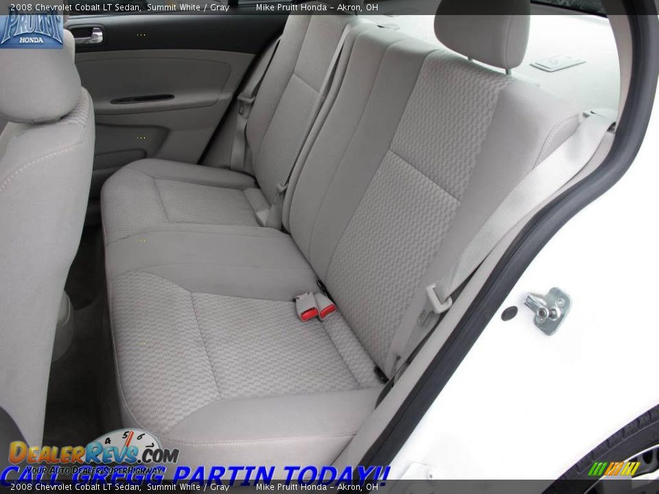 2008 Chevrolet Cobalt LT Sedan Summit White / Gray Photo #12