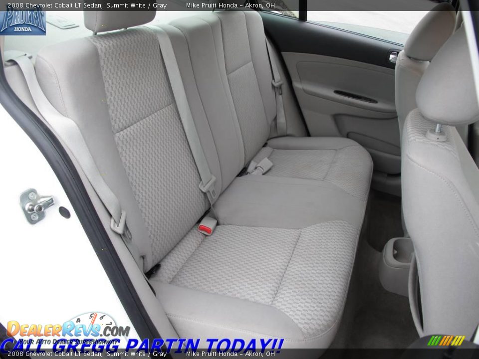 2008 Chevrolet Cobalt LT Sedan Summit White / Gray Photo #13