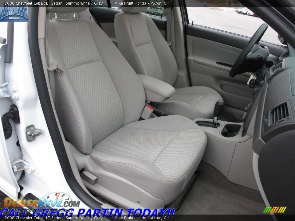 2008 Chevrolet Cobalt LT Sedan Summit White / Gray Photo #14