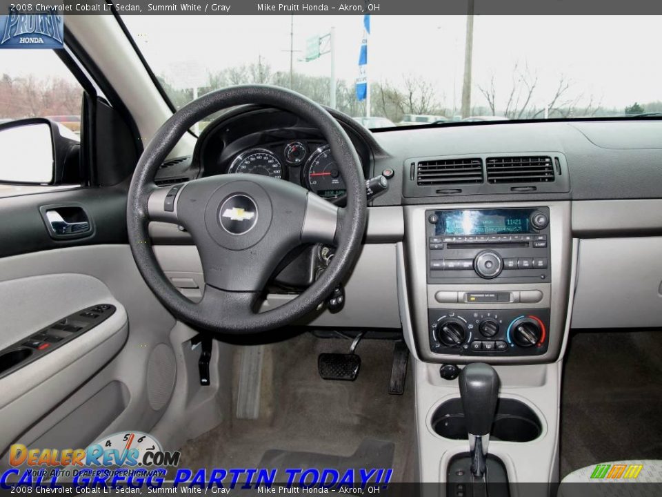 2008 Chevrolet Cobalt LT Sedan Summit White / Gray Photo #15