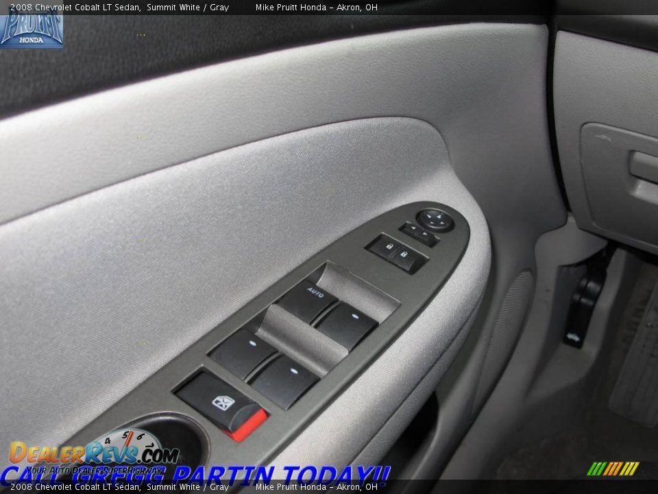 2008 Chevrolet Cobalt LT Sedan Summit White / Gray Photo #18