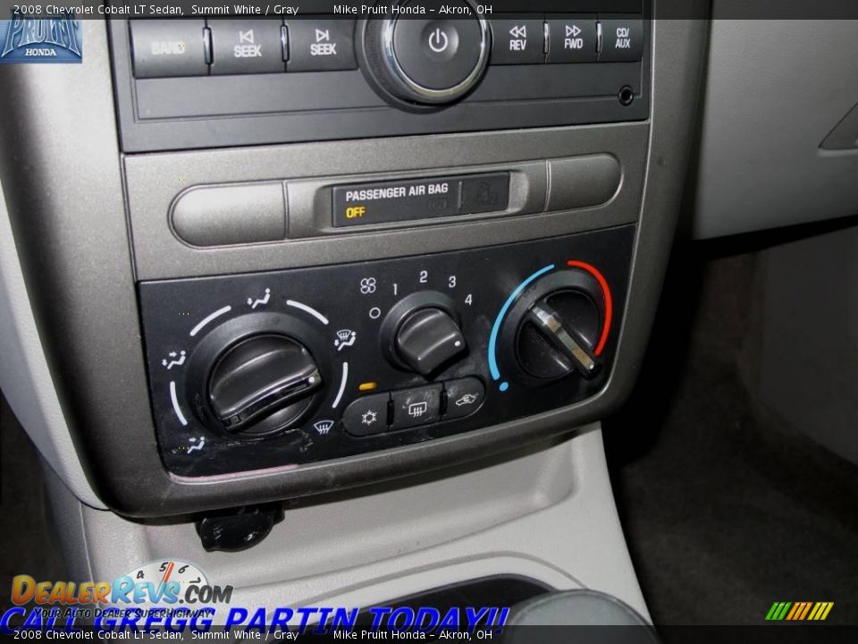 2008 Chevrolet Cobalt LT Sedan Summit White / Gray Photo #20