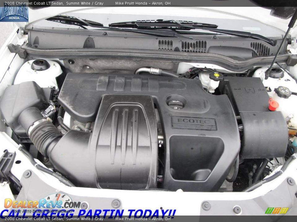 2008 Chevrolet Cobalt LT Sedan Summit White / Gray Photo #22