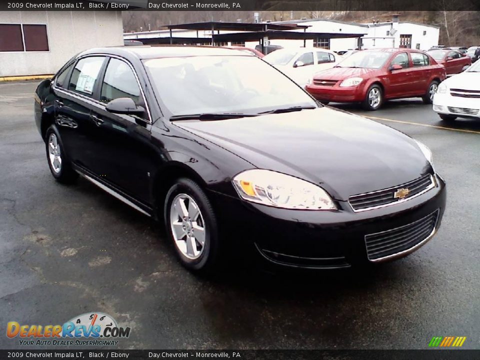 2009 Chevrolet Impala LT Black / Ebony Photo #2