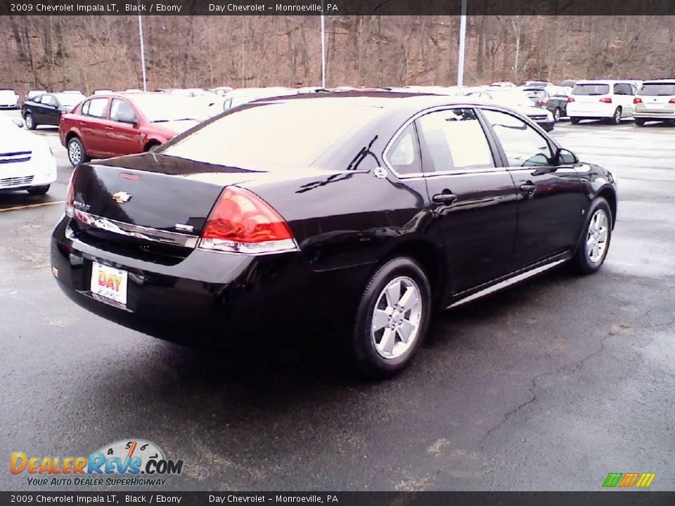 2009 Chevrolet Impala LT Black / Ebony Photo #3